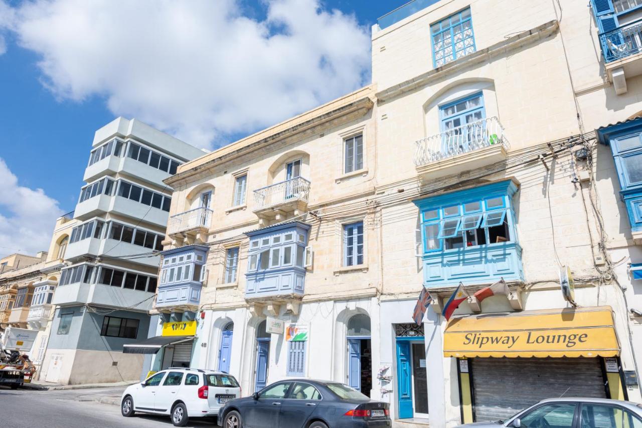 Seafront Room Msida Exterior foto
